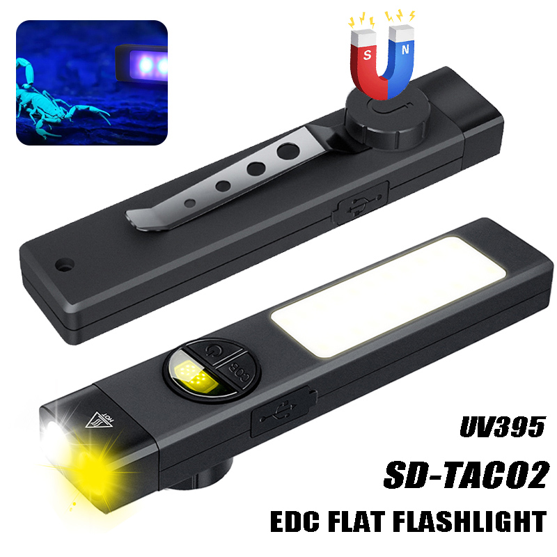 COB+LED Multifunctional Flashl - Outdoor Lighting Black 评论和价格