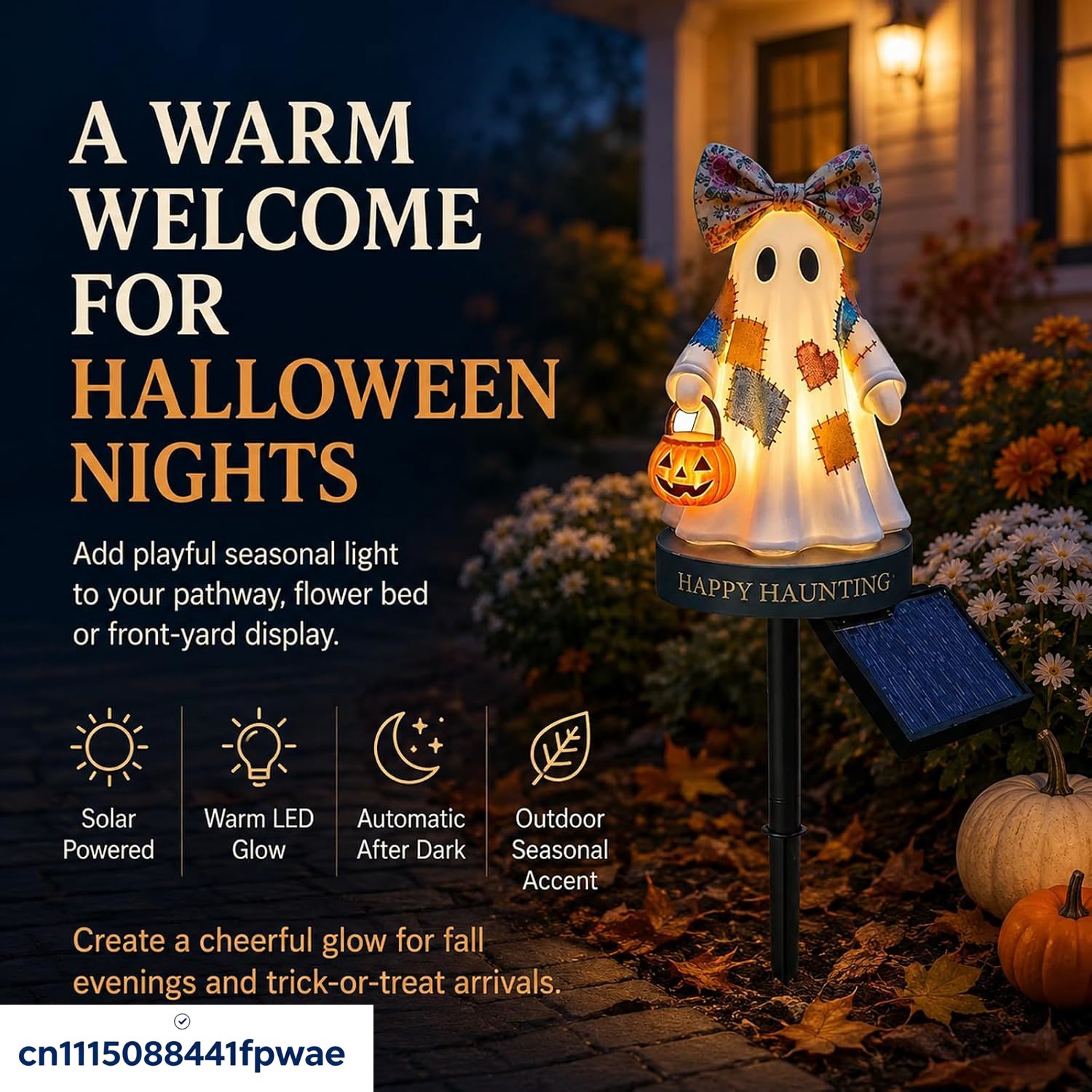Solar Halloween Decorations Ou - Outdoor Lighting Pathway 评论和价格