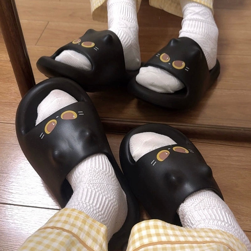 New Cute 3D Black Cat Paw Slid - Outdoor Lighting Black 评论和价格