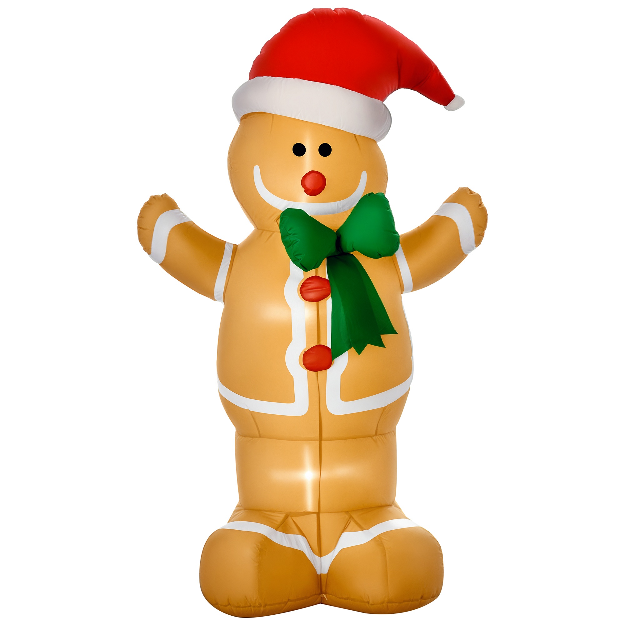 HOMCOM 6ft Christmas Inflatabl - Outdoor Lighting Effects 评论和价格