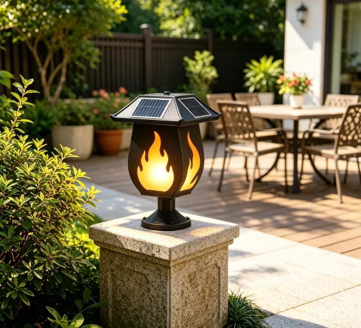 Solar Column Headlights Simula - Outdoor Lighting And Landscape 评论和价格