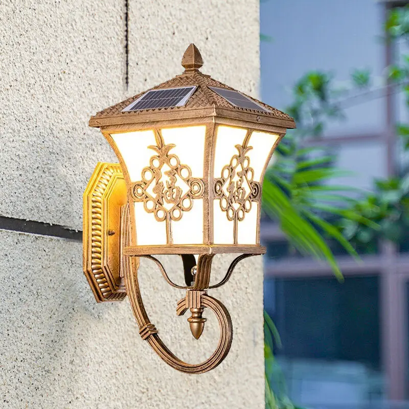 Outdoor European Style Solar P - Outdoor Lighting Waterproof 评论和价格