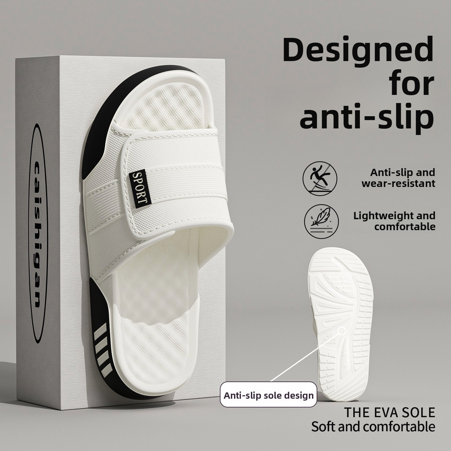 EVA Men's Slip-On Shoes Comfor - Outdoor Lighting For Your Home 评论和价格