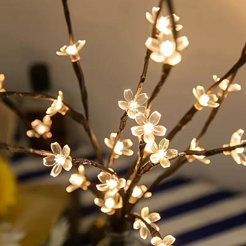 1/2PC 20LED Cherry Blossom Tre - Outdoor Lighting Effects 评论和价格