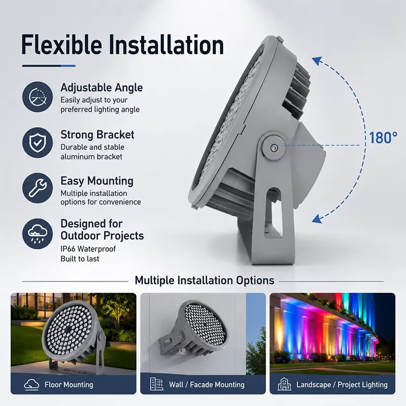 DMX512 RGBW SMD LED Flood Ligh - Outdoor Lighting And Landscape 评论和价格